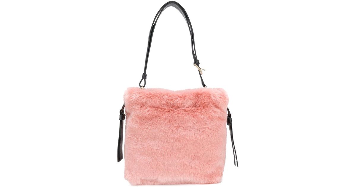 furla fur bag