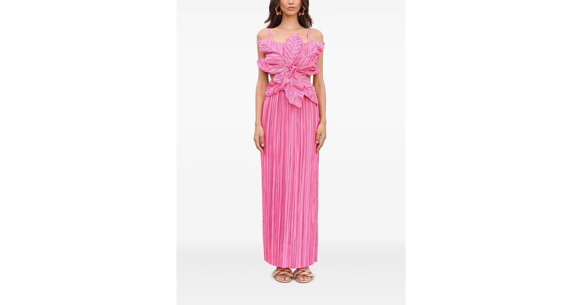 Cult Gaia Hestra Gown in Pink | Lyst