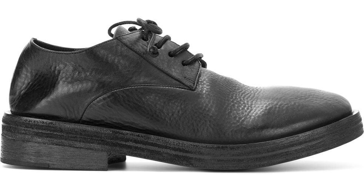 Marsèll Leather Derby Shoes in Black for Men - Lyst