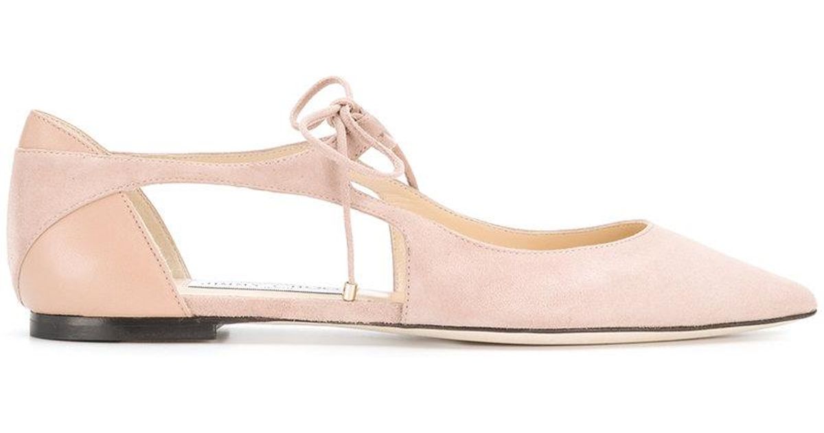 jimmy choo vanessa flat