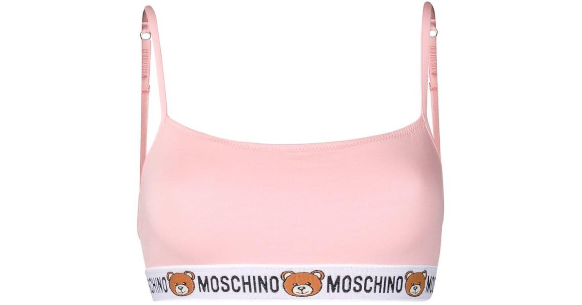 moschino sports bra