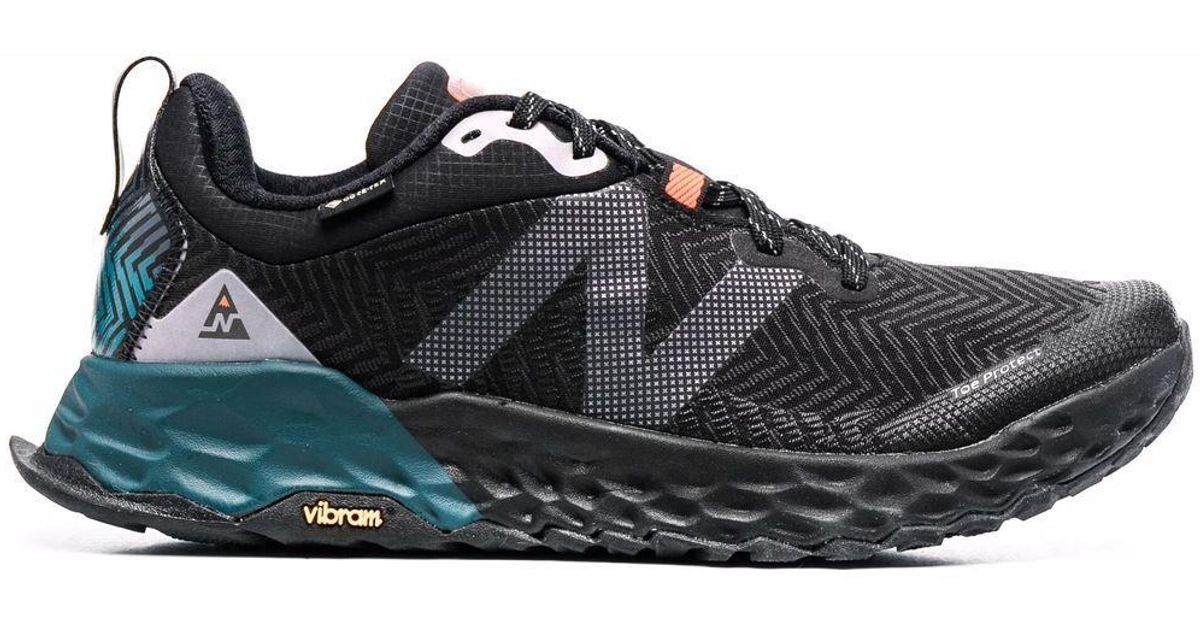 New Balance Trail Running Laceup Trainers in Black for Men Lyst UK