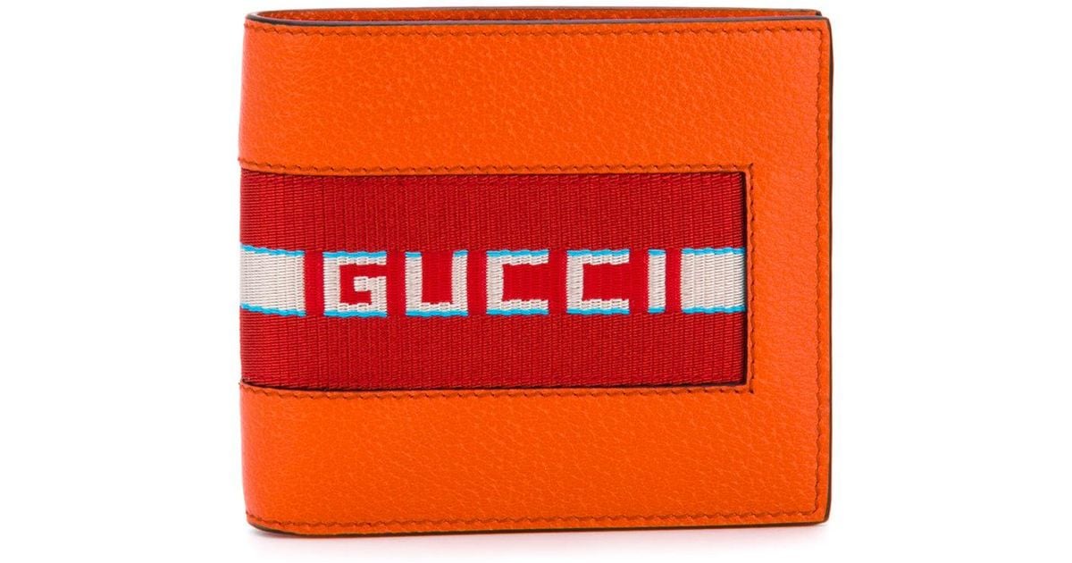 gucci wallet orange