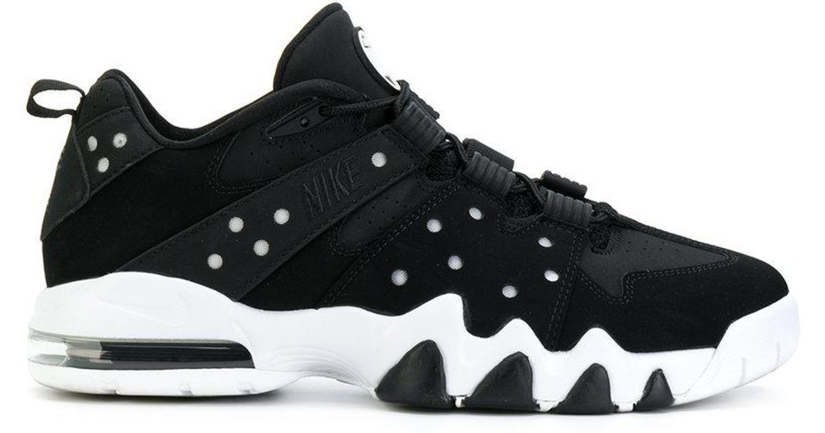 Nike Leather Zig Zag Sole Sneakers in Black for Men Lyst