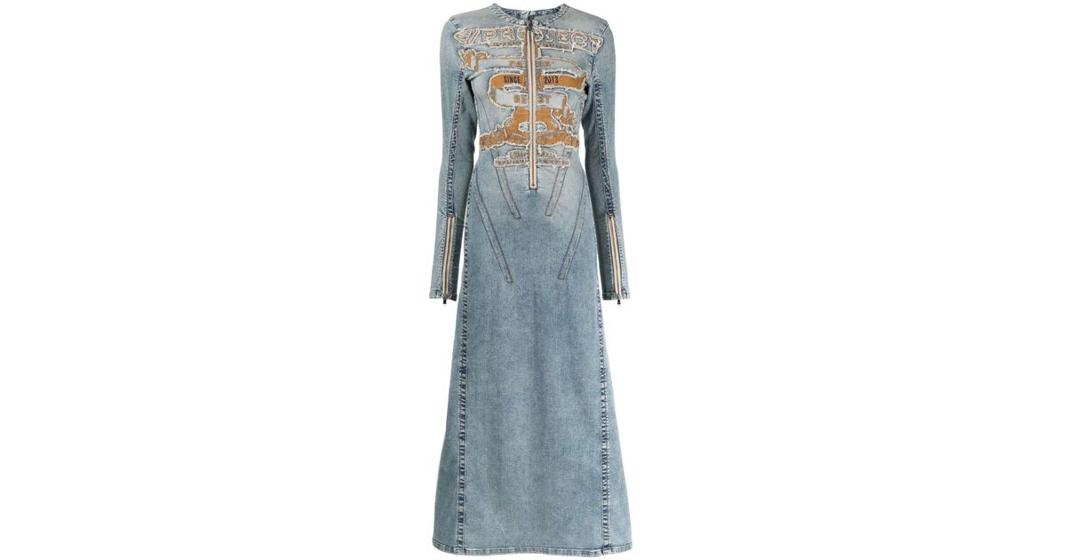 y project denim dress Y/project Hook-and-eye Denim Minidress