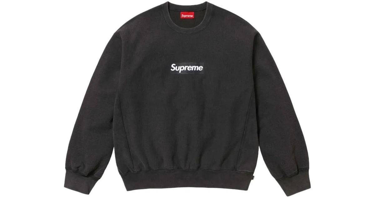 Supreme Washed Box Logo 