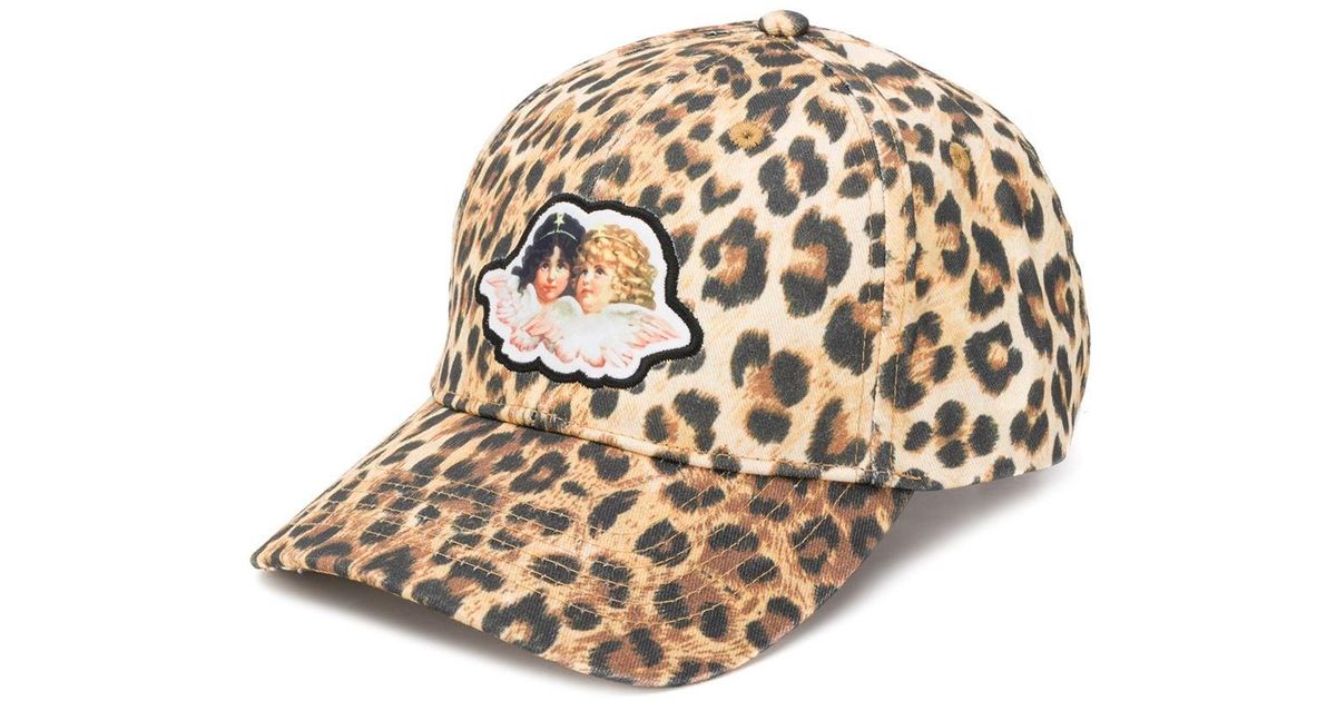 leopard print caps