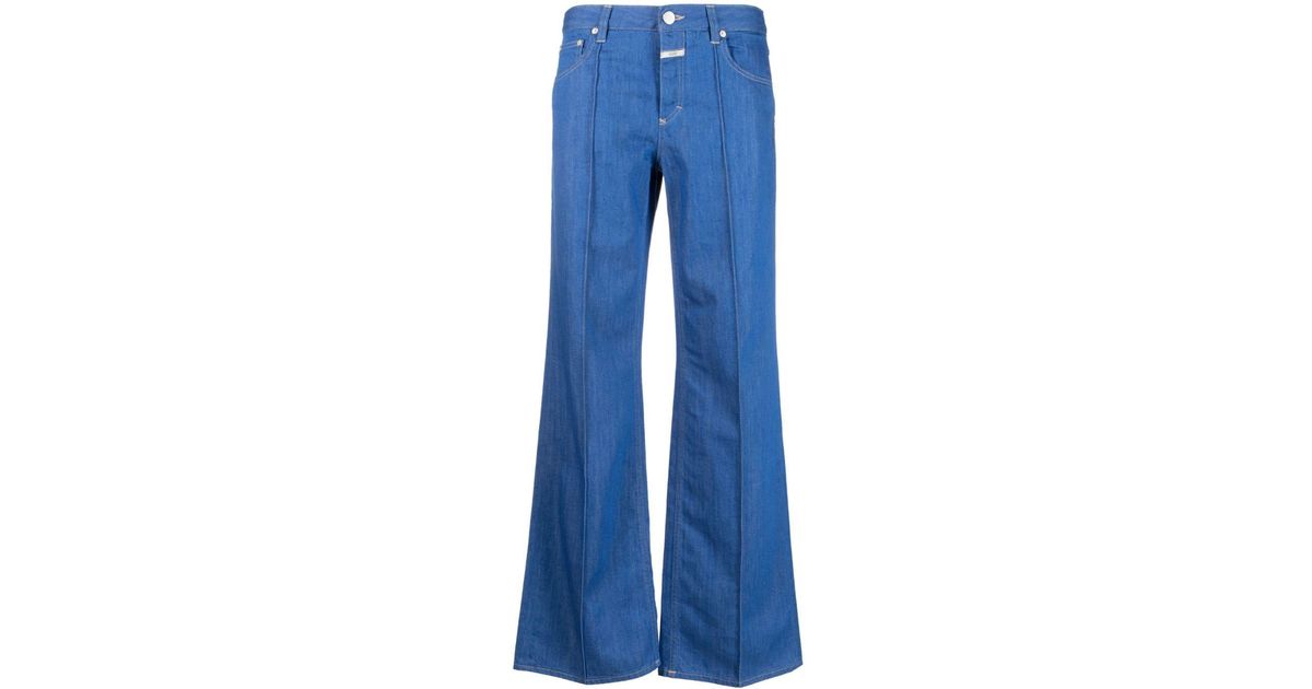 Closed Gillan Wide-leg Jeans in Blue | Lyst