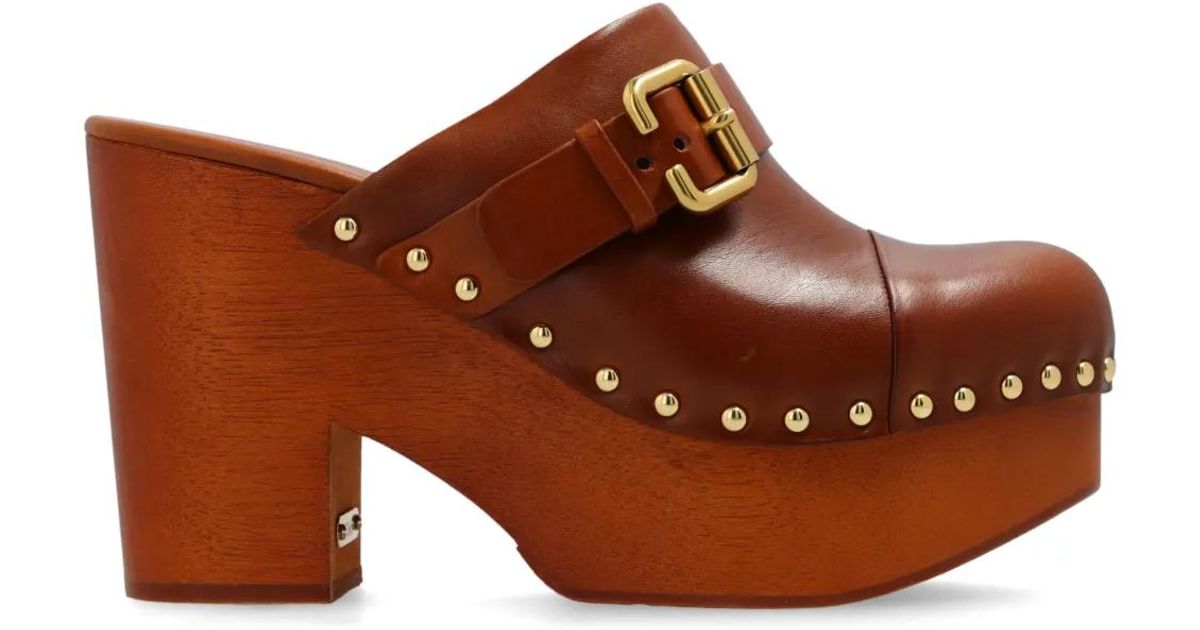 Chloé Women's Mule Jeannette Brown