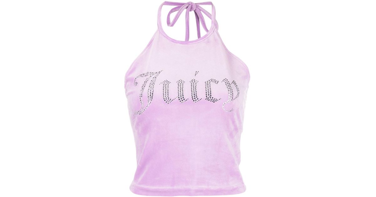 Juicy Couture Top Purple in Pink | Lyst