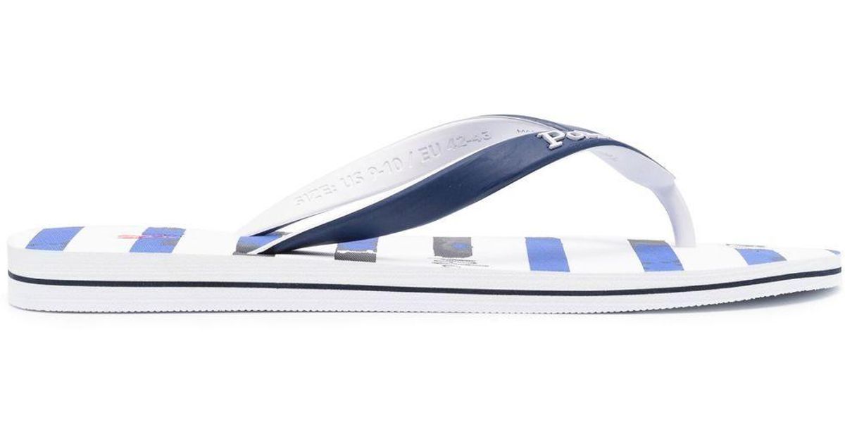 Polo Ralph Lauren Striped Round-toe 