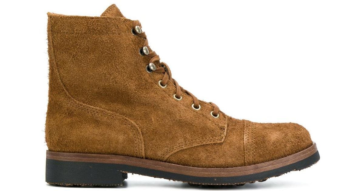 polo lace up boots