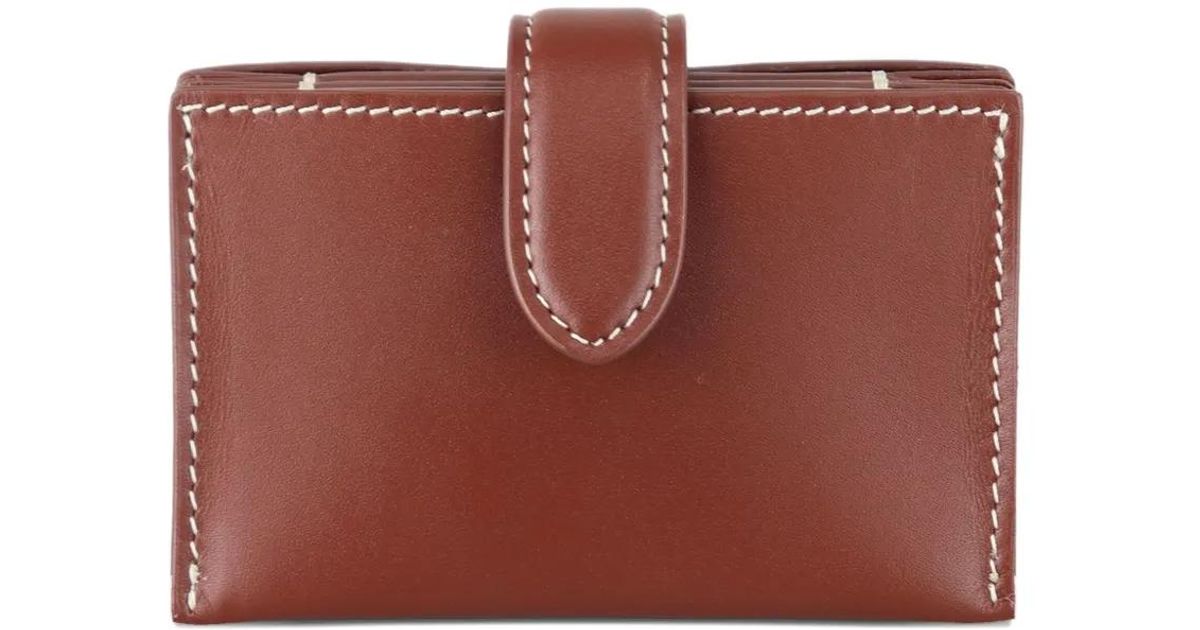 The Row カードケース レッド | Lyst