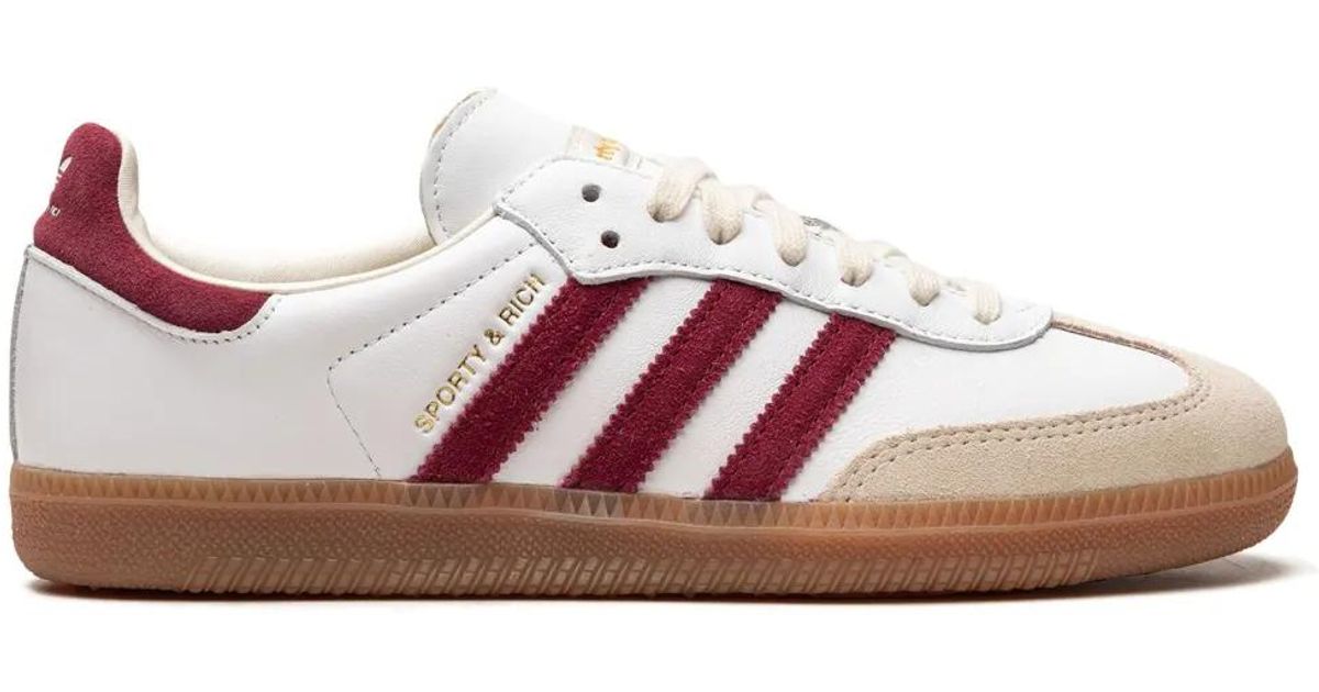 adidas×sporty&rich samba Adidas x Sporty & Rich Samba OG Sneakers | White | FARFETCH