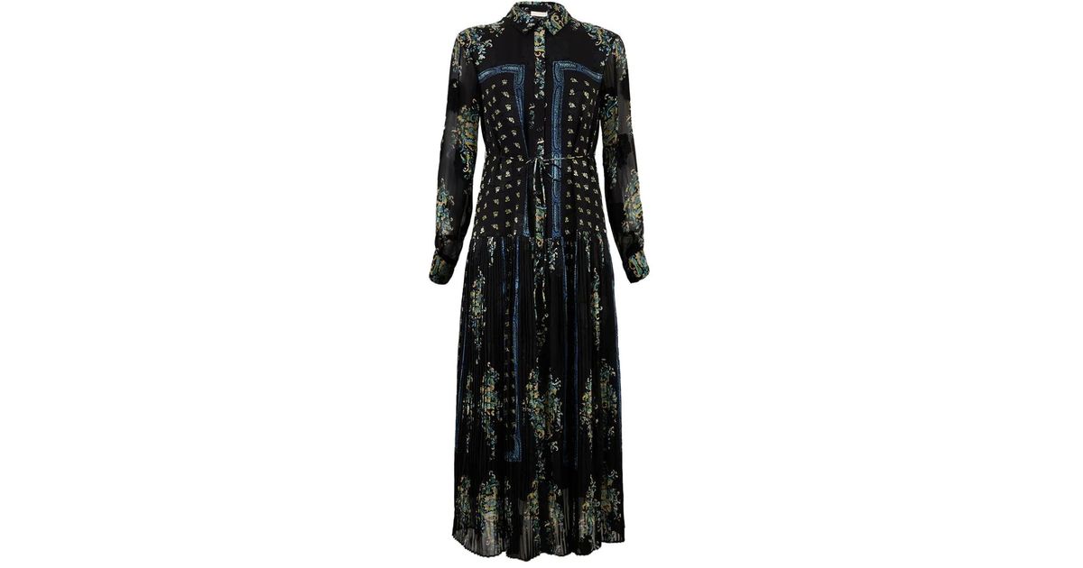 long sleeve thigh slit dress Satin Evening Dress Lace Long Sleeves Leg Slit