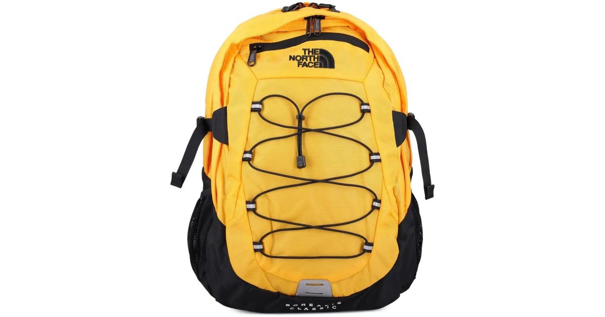 the-north-face-borealis-classic-backpack-in-yellow-lyst