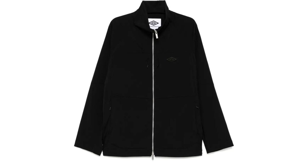 White Mountaineering X Umbro Stretch Jacket in Black for Men