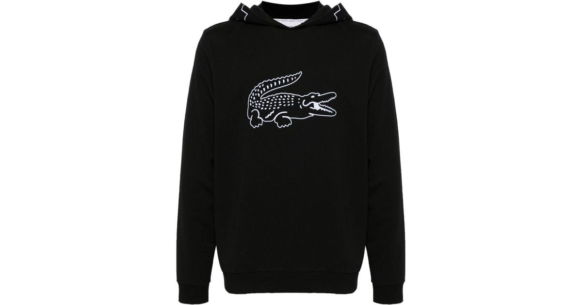Sudaderas Hombre De Vestir Lacoste Sudadera Con Parche Crocodile