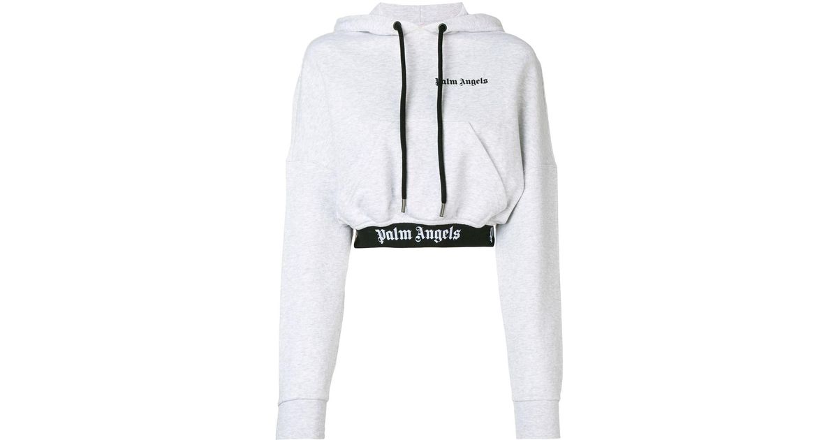 palm angels crop sweater