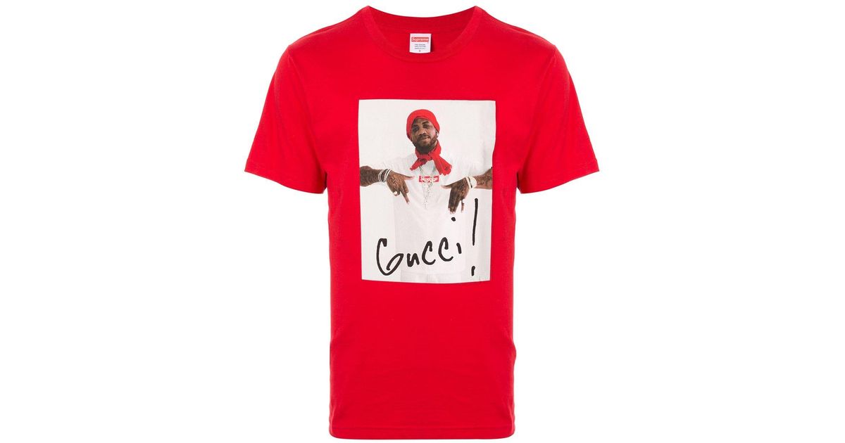 Supreme Cotton Gucci Mane T-shirt in 