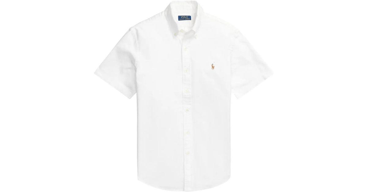 Polo Ralph Lauren Polo Pony Shirt in White for Men | Lyst