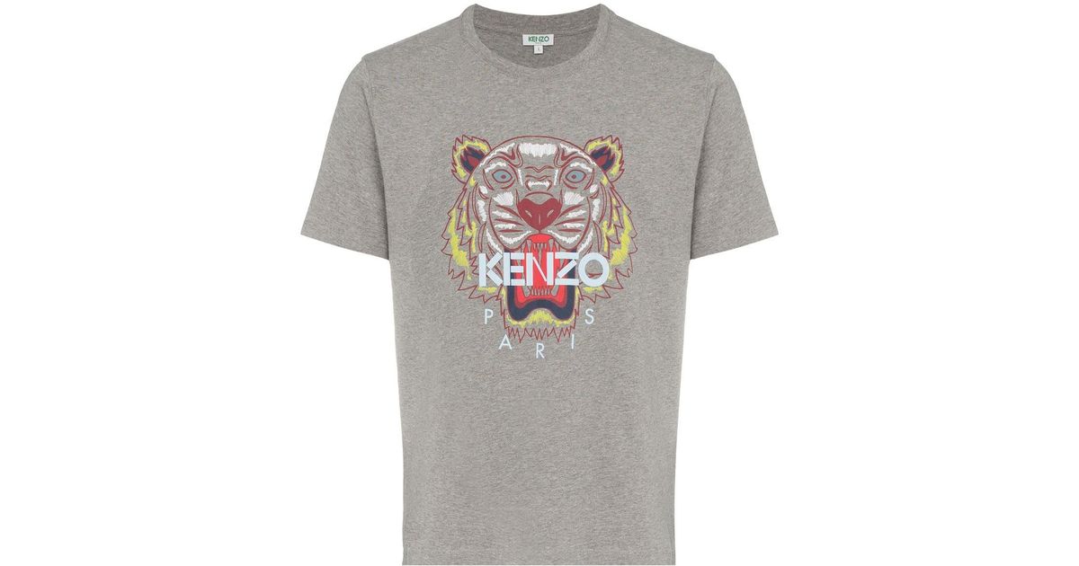 grey tiger t shirt