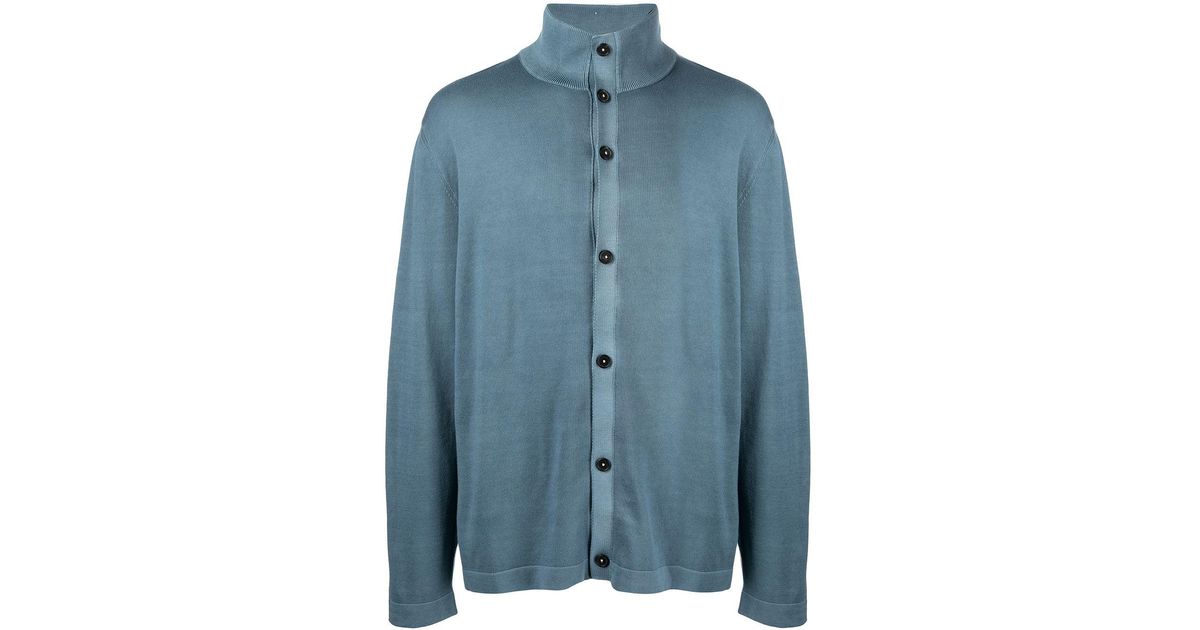 Massimo Alba Amos Cotton-cashmere Cardigan in Blue for Men | Lyst