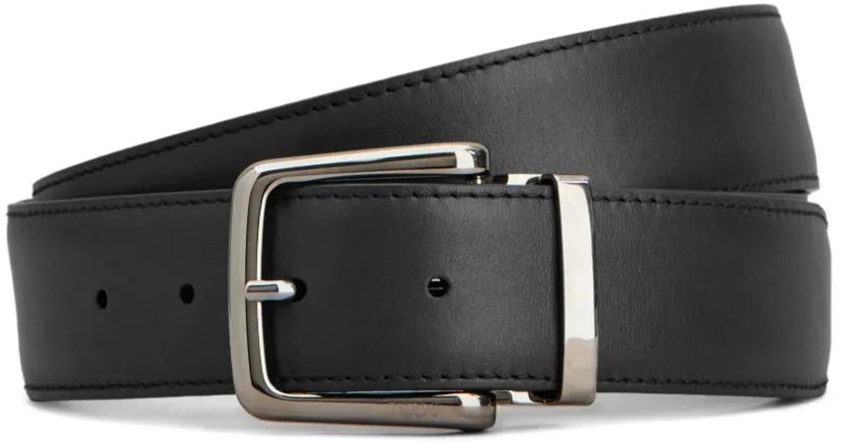Tods Reversible Hammered Leather Tods Belt - NWT Tod main image 2