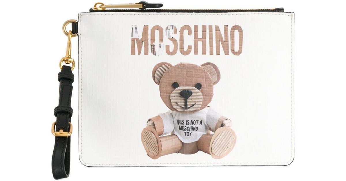 moschino clutch bag