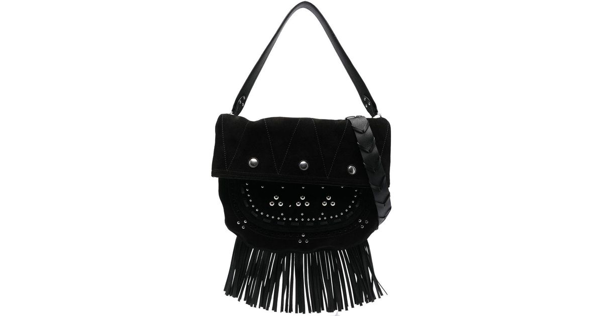 Jérôme Dreyfuss Jerry M Taos Shoulder Bag in Black | Lyst