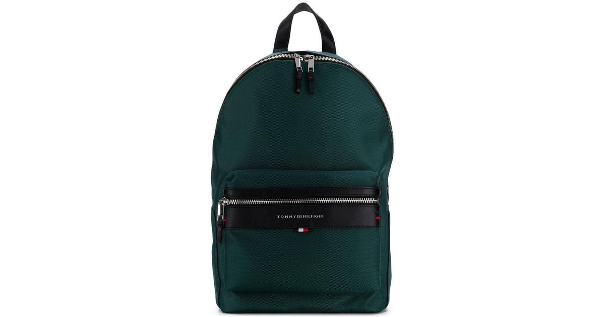 Tommy Hilfiger Lightweight Laptop Backpack in Green for Men Lyst