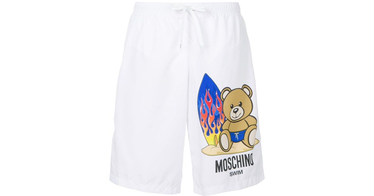 moschino teddy bear shorts