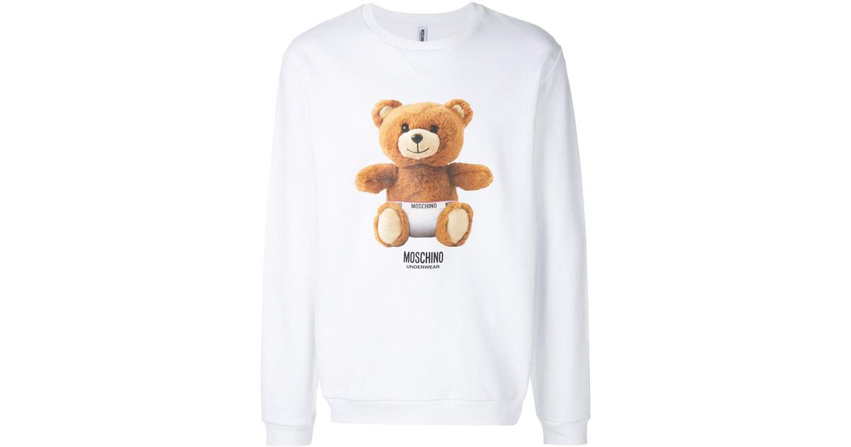 moschino underwear sweatshirt