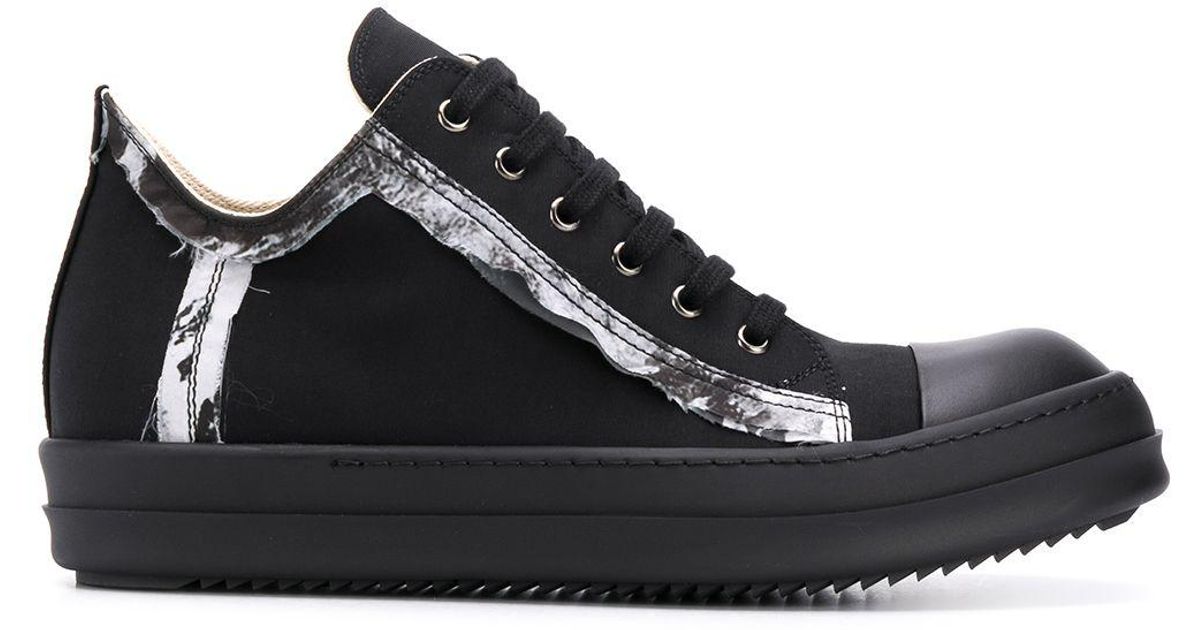 rick owens low top sneakers