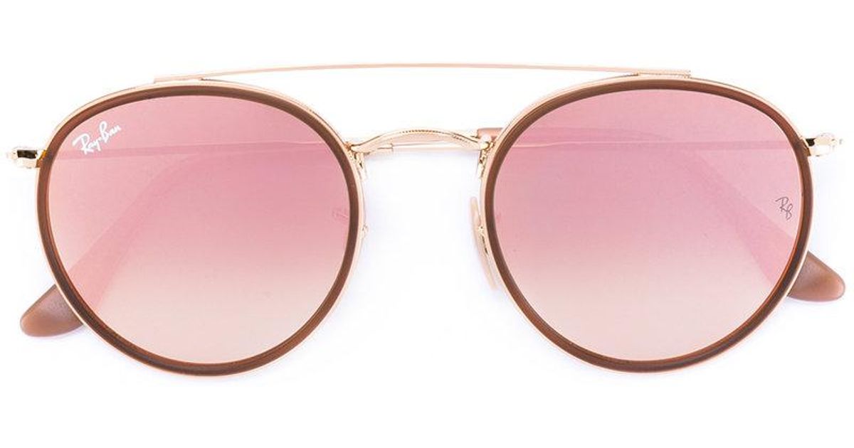 rose tinted sunglasses ray ban