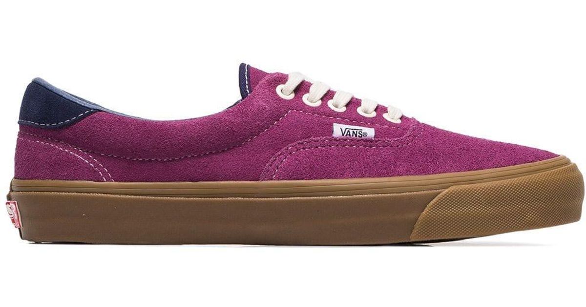 Vans Purple Og Era 59 Lx Suede Leather Sneakers for Men Lyst