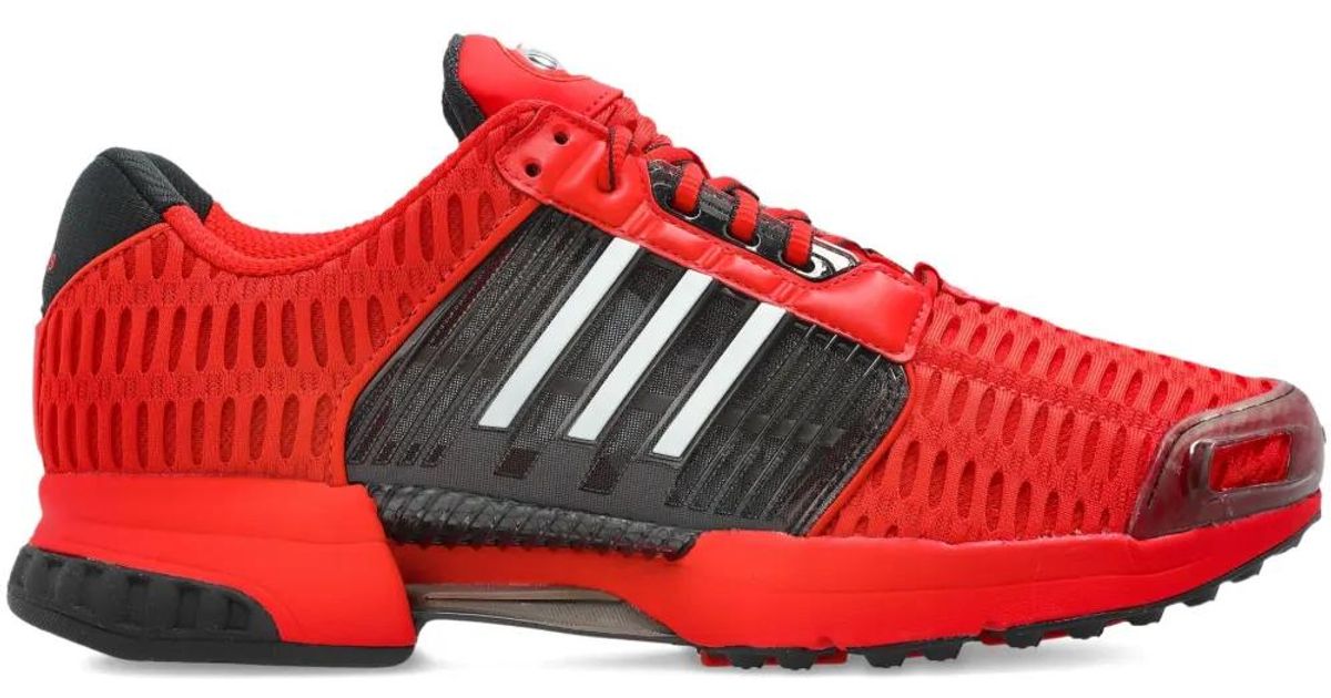 adidas Climacool 1 Perforated Low-Top Sneakers in Red for Men | Lyst
