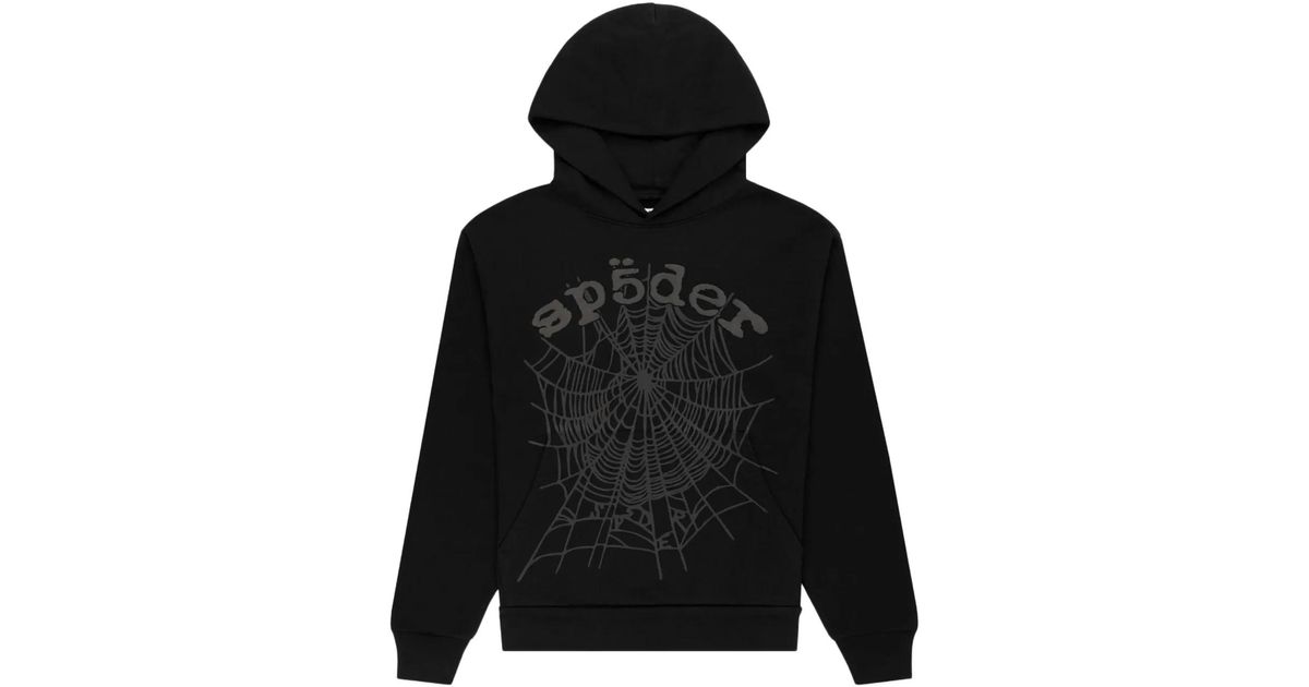 メンズ Sp5der Og Web パーカー ブラック | Lyst