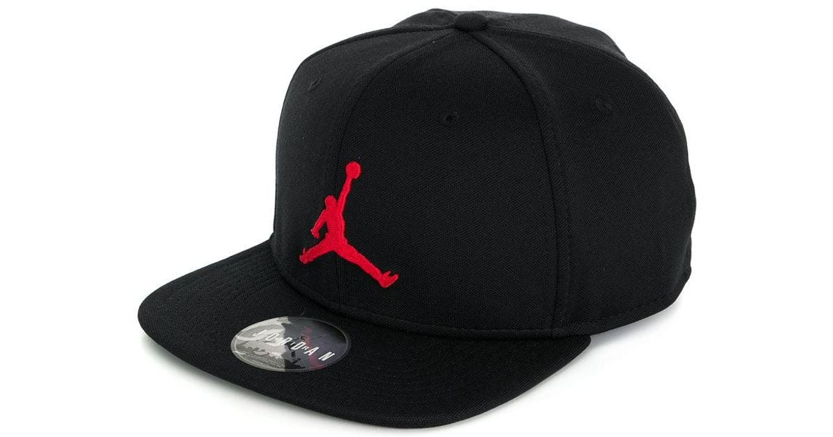 Nike Jordan Jumpman Snapback Cap in Black for Men | Lyst