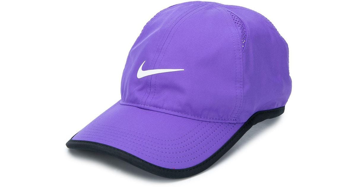 Aarde agenda resterend Nike Swoosh Logo Baseball Cap in Purple for Men | Lyst