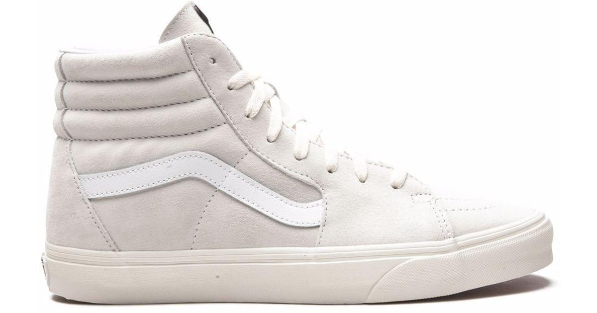 Vans Suede Sk8 Hi Sneakers in Grey (Gray) for Men Lyst