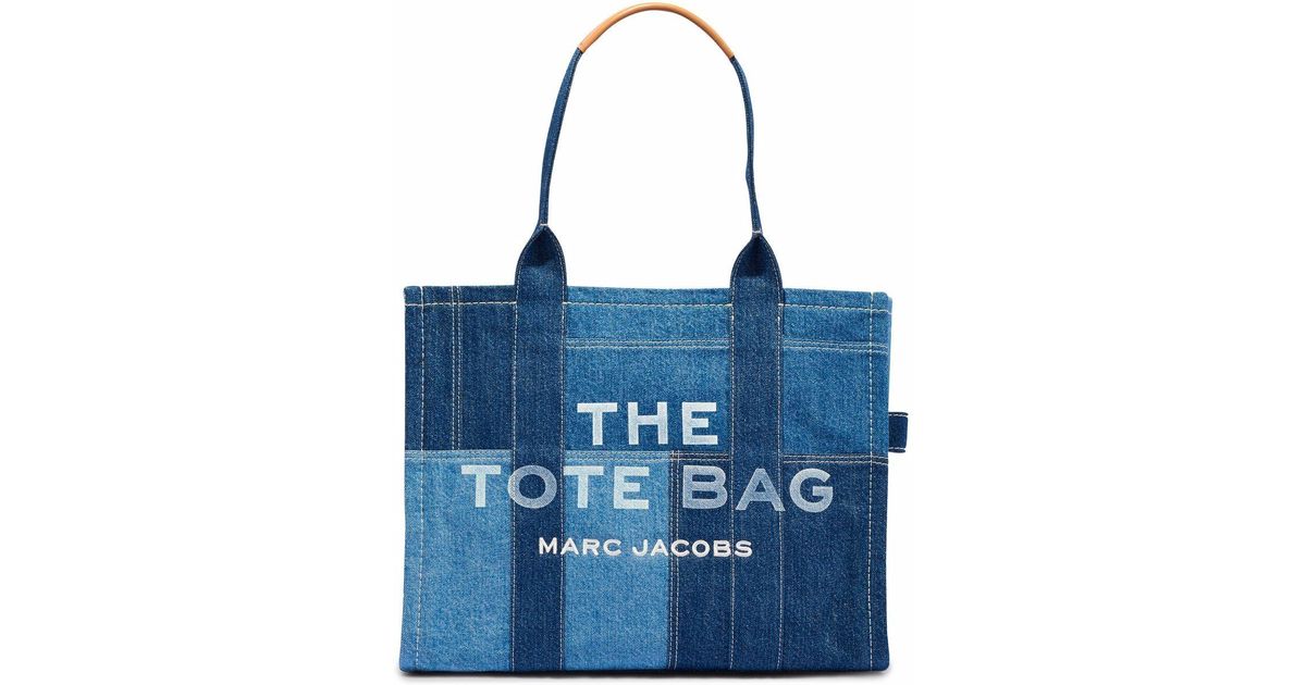 Marc Jacobs The Denim Large Tote Bag in Blue | Lyst