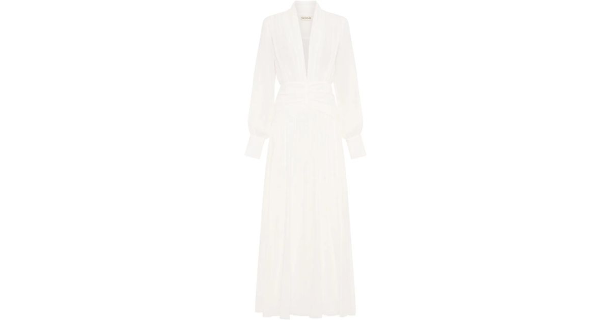 Nicholas Jocelyn Dress in White | Lyst Nicholas Jocelyn Dress in White | Lyst