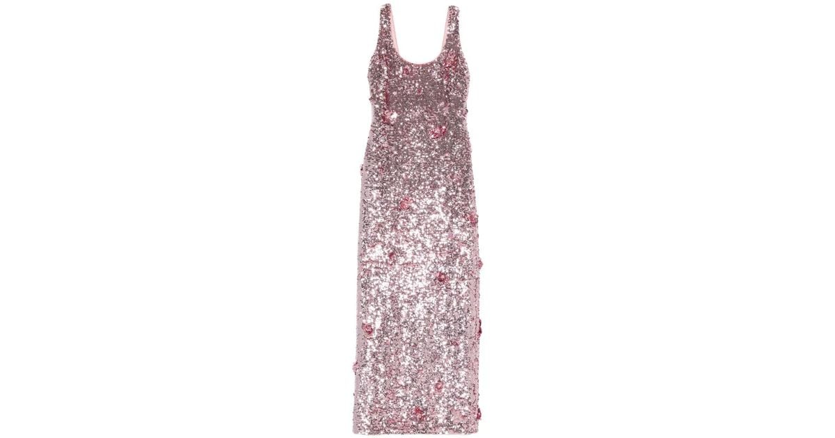 jonathan simkhai pink sequin dress $695 Jonathan Simkhai Pink Sequin Dress by Jonathan Simkhai