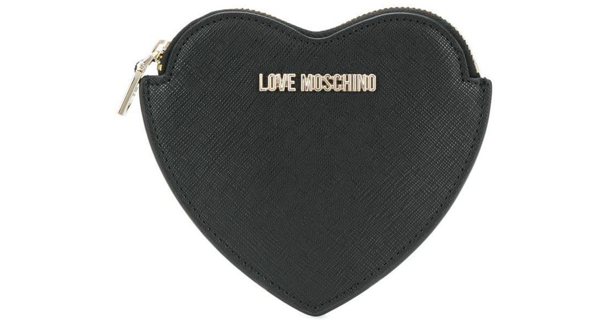 love moschino heart wallet
