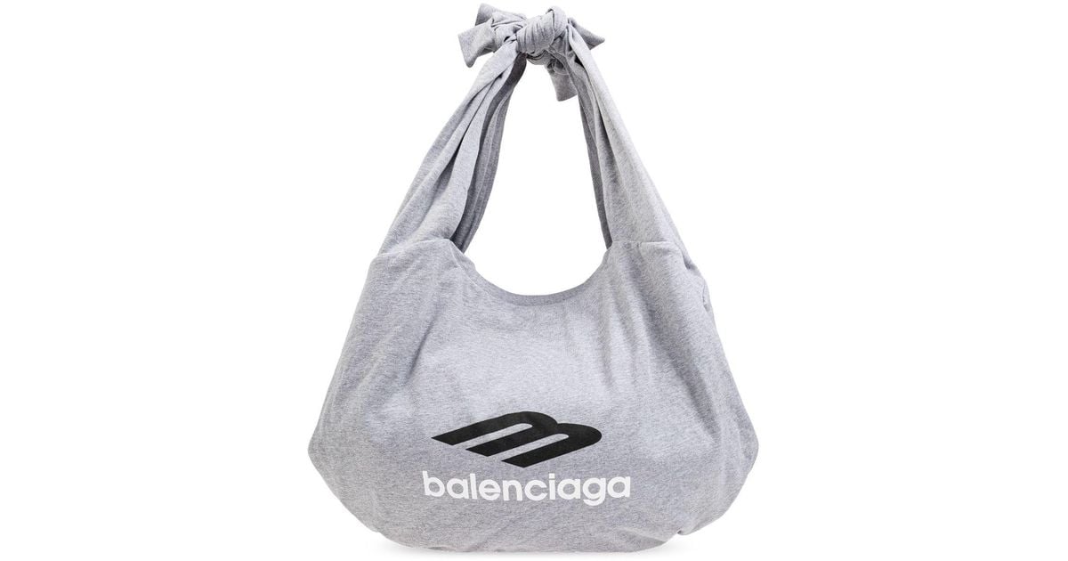 Balenciaga New Jersey Shoulder Bag in Gray for Men | Lyst