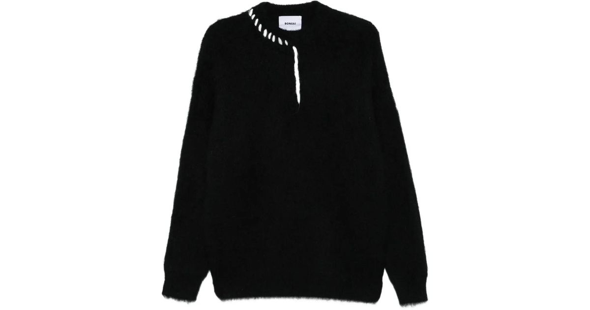 Pointilist Bonsai Knit Crew main image 1