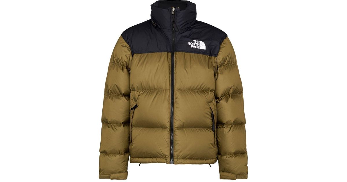 The North Face 1996 Nuptse Retro Puffer Jacket in Green for Men | Lyst ...