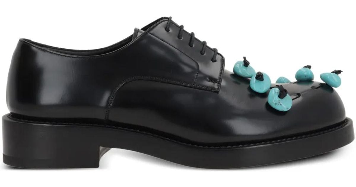 メンズ NAMACHEKO Stone ダービーシューズ ブラック | Lyst