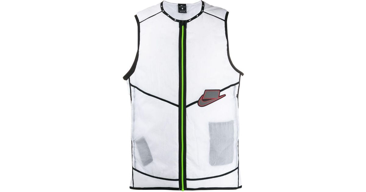 Chaleco AeroLayer Wild Run Nike de hombre de color Blanco Lyst